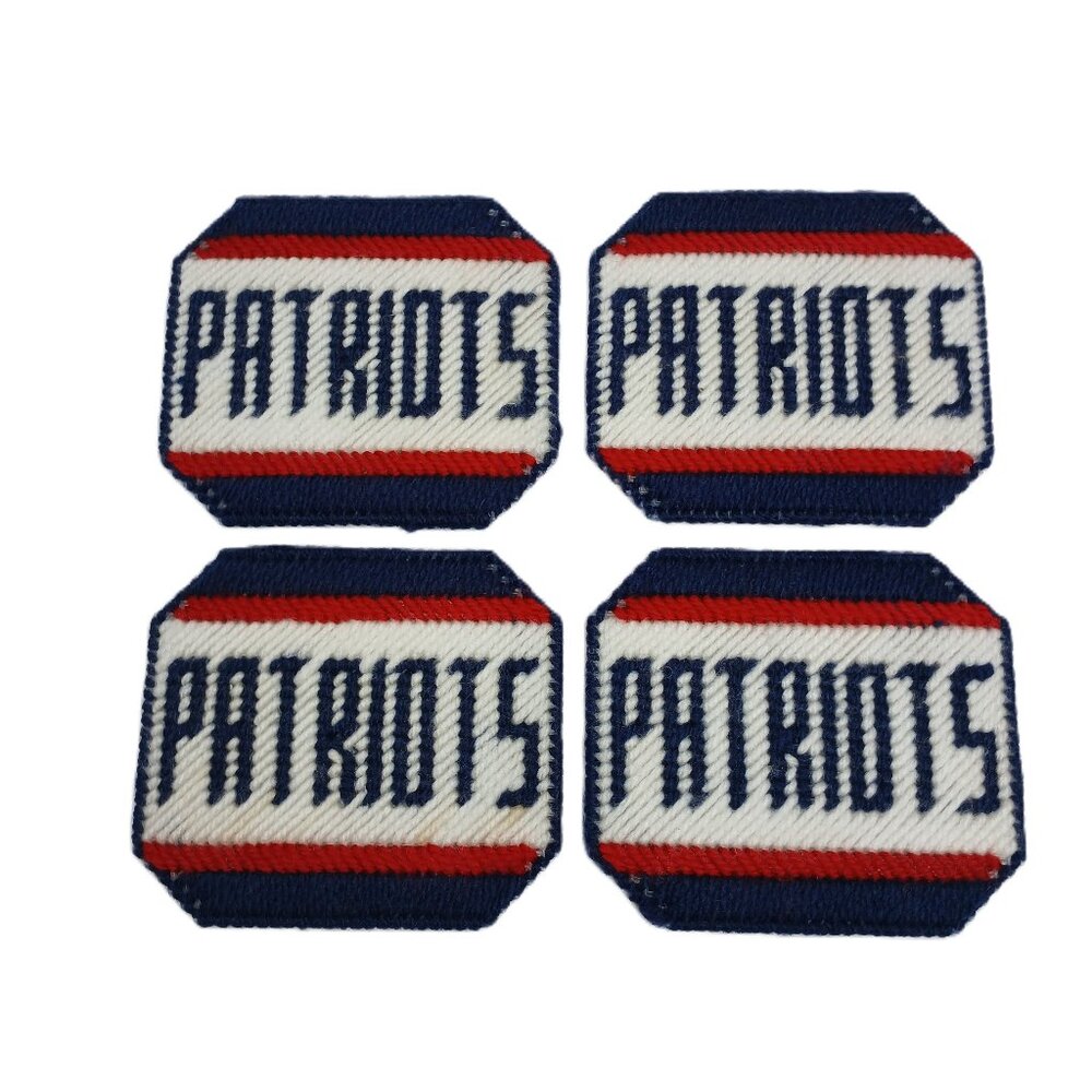 New England Patriots Coaster Set - Set of Four